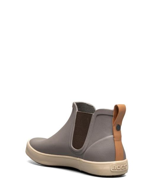 Bogs Brown Kicker Waterproof Chelsea Rain Boot