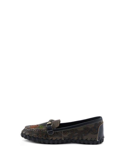 Spring Step Black Delavigne Bit Loafer