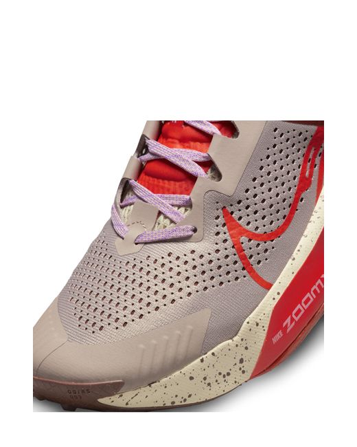 Nike Pink Zoomx Zegama Trail Running Shoe for men