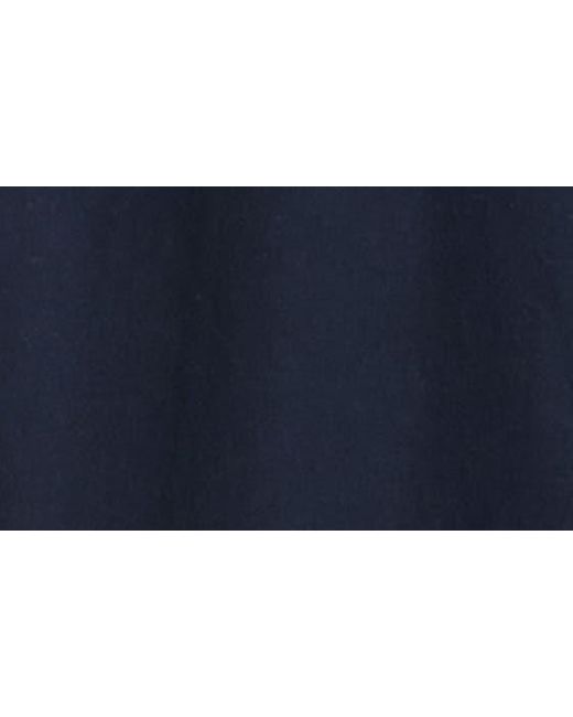 Faherty Brand Blue Arlie Short Sleeve Shirtdress