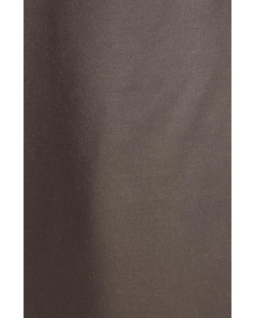 Rick Owens Gray Bolan Banana Zip Satin Pants for men
