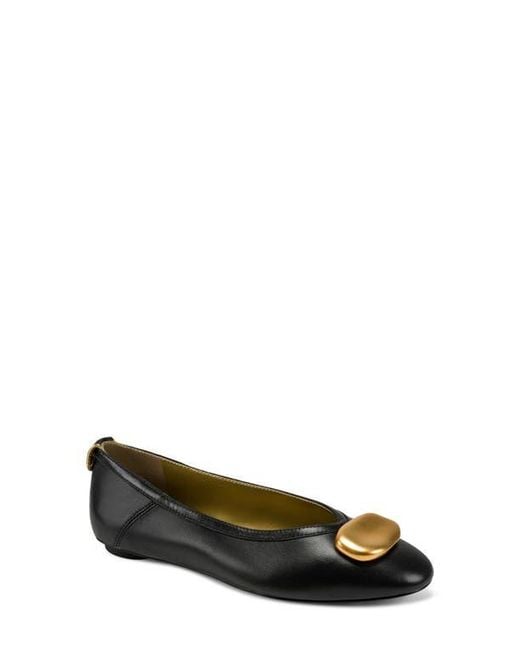 Donna Karan Green Aricela Flat