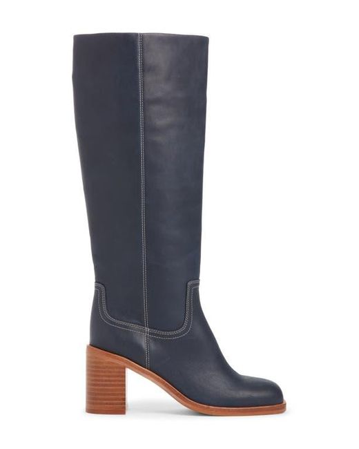Steve Madden Blue Woodstock Knee High Boot
