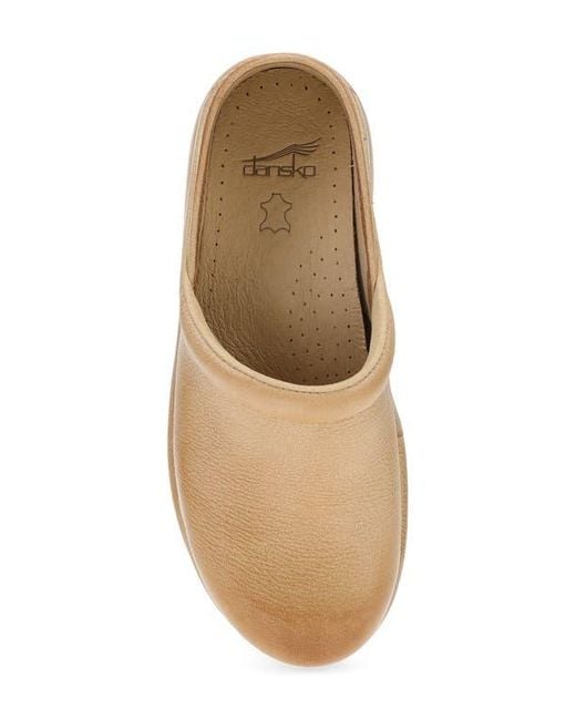 Dansko Natural Platform Pro Clog