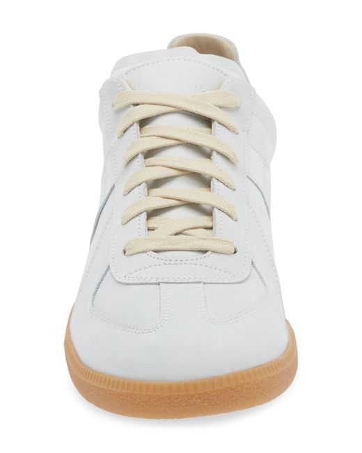 Maison Margiela White Replica Low Top Sneaker for men