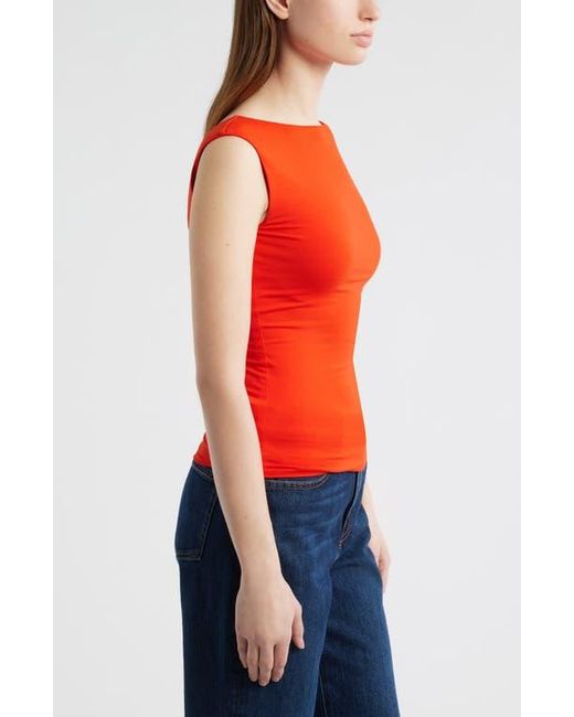 Rag & Bone Red Luca Reversible Tank