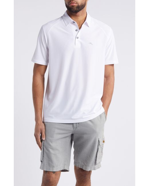 Tommy Bahama White Palm Coast Pro Solid Polo for men