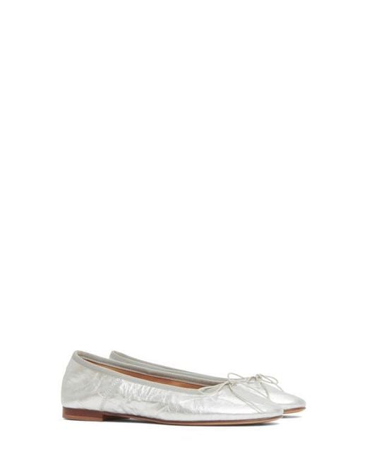 Mansur Gavriel White Ballet Flat