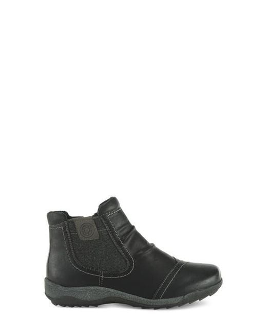 Spring Step Black Atella Water Resistant Bootie