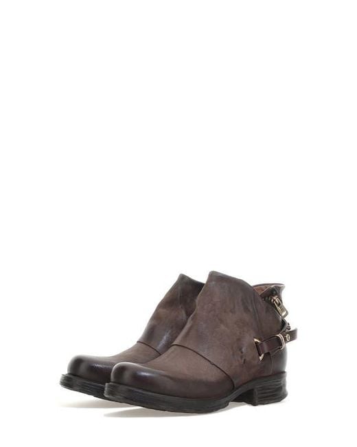 A.s.98 Gray Steve Studded Bootie
