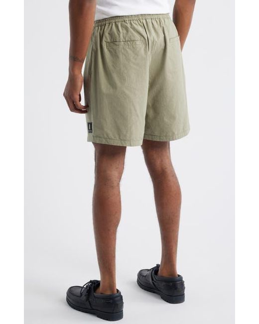 Standard Issue Natural Camp Pleated Shorts for men