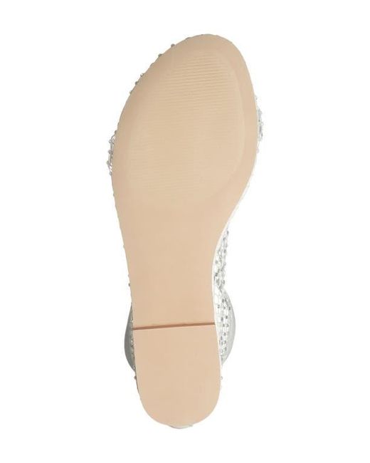 Steve Madden White Mino Flat