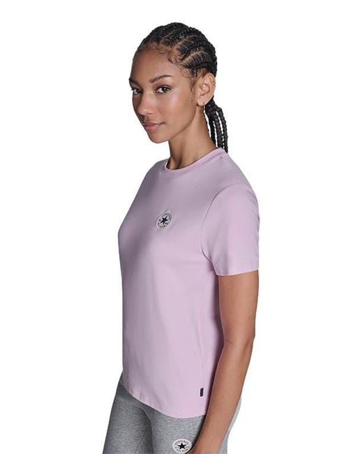 Converse Purple Chuck Taylor Patch T-Shirt