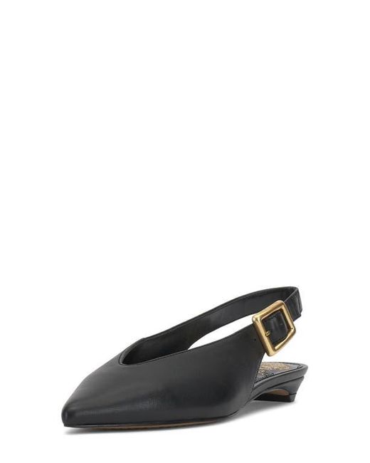Vince Camuto Black Valther Pointed Toe Flat