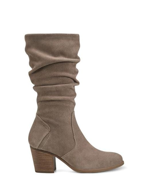 Earth Brown Vine Slouch Boot