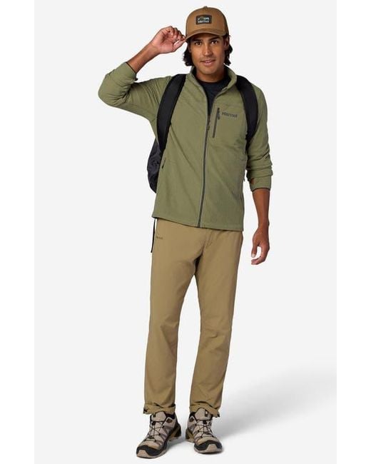 Marmot Green Airfleece Jacket for men