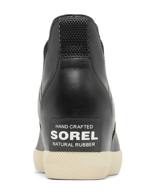 Sorel Black Out 'N' About Wedge Chelsea Boot