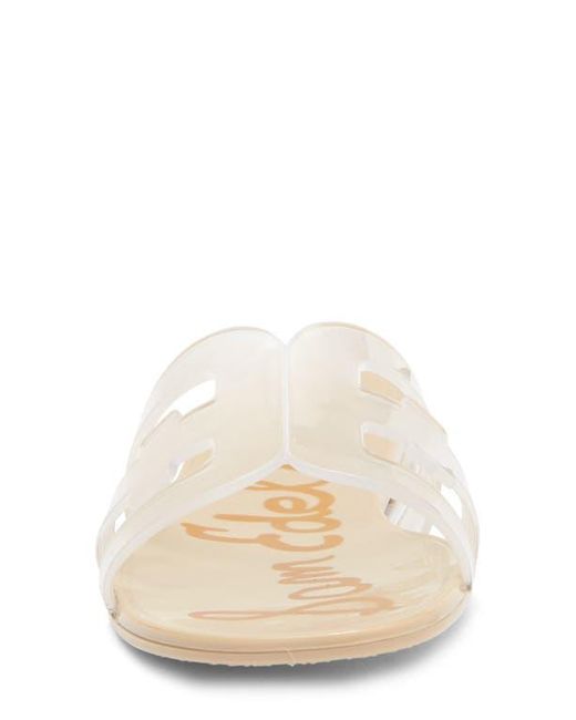 Sam Edelman Natural Bay Jelly Slide Sandal