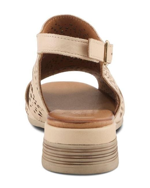 Spring Step Natural Plasma Ankle Strap Sandal