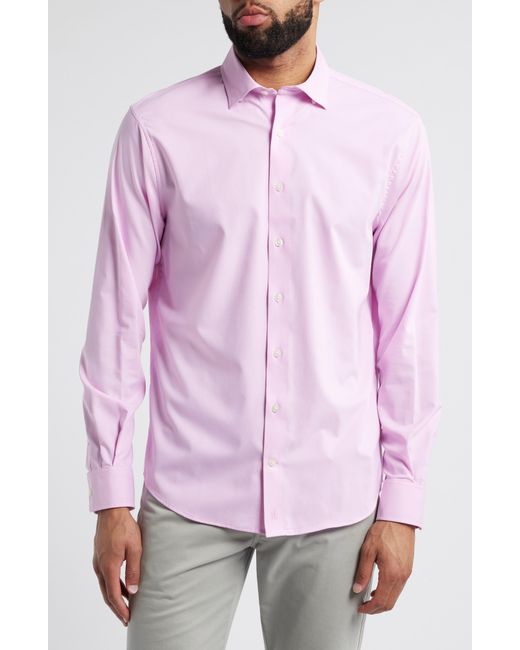 Johnnie-o Pink Travis Button-Down Shirt for men