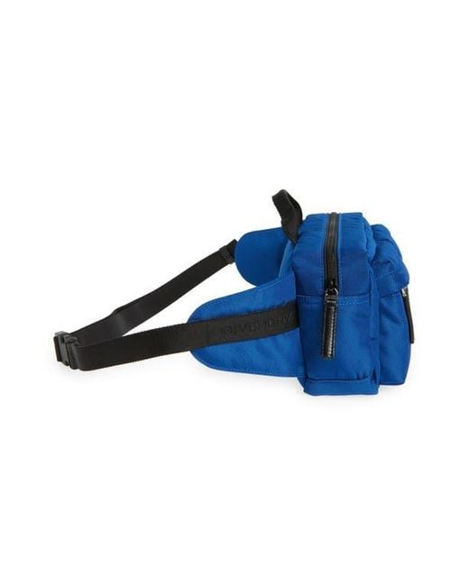 Givenchy Blue Essential U Nylon Belt Bag for men