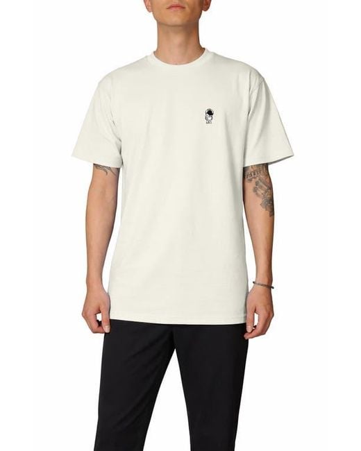 Alix White Astronaut Tee for men