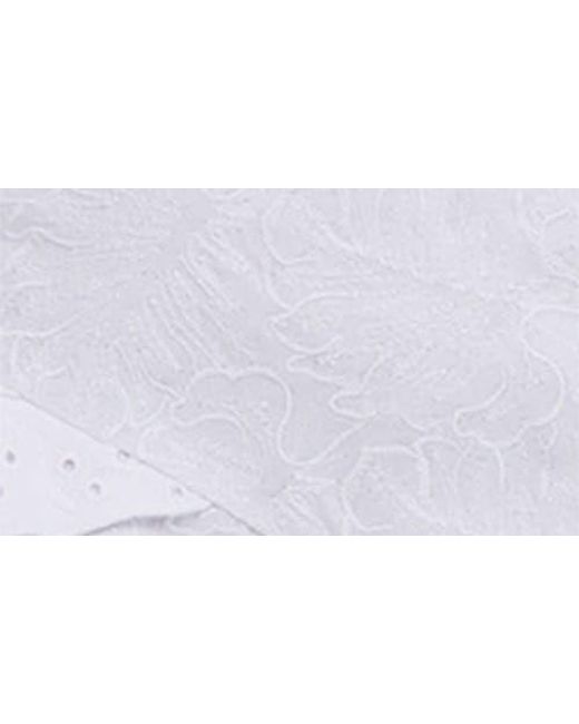 Desigual White Asymmetric Minidress