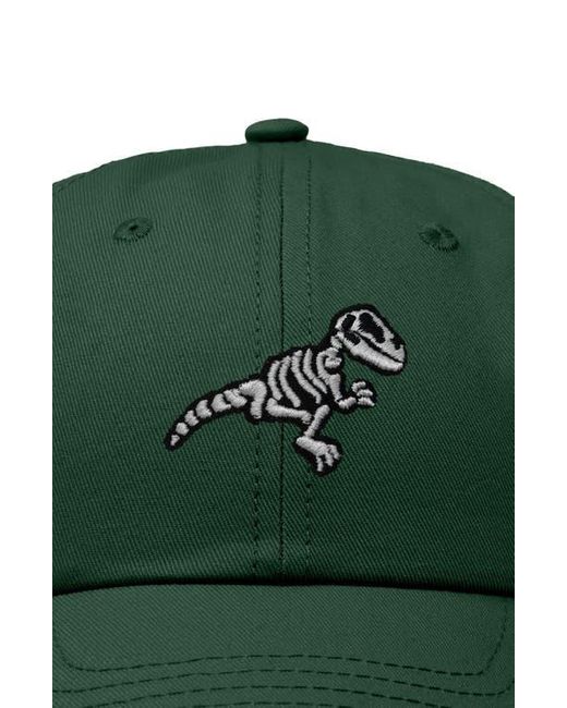 Alix Green Fossil Embroidered Outdoor Hat for men