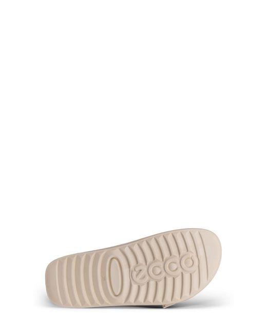 Ecco Natural Cozmo Pf Water Resistant Platform Sandal