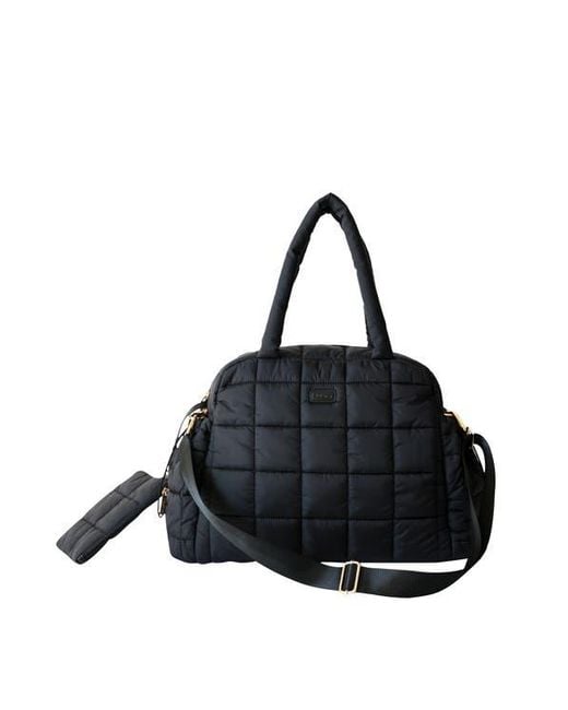 augustnoa Black Weekender Duffle