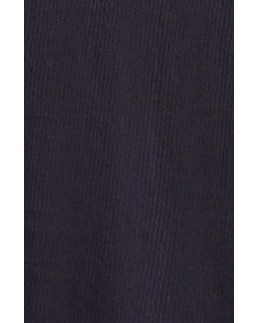 Simone Rocha Black Unraveling Ribbon Inset T-Shirt Dress