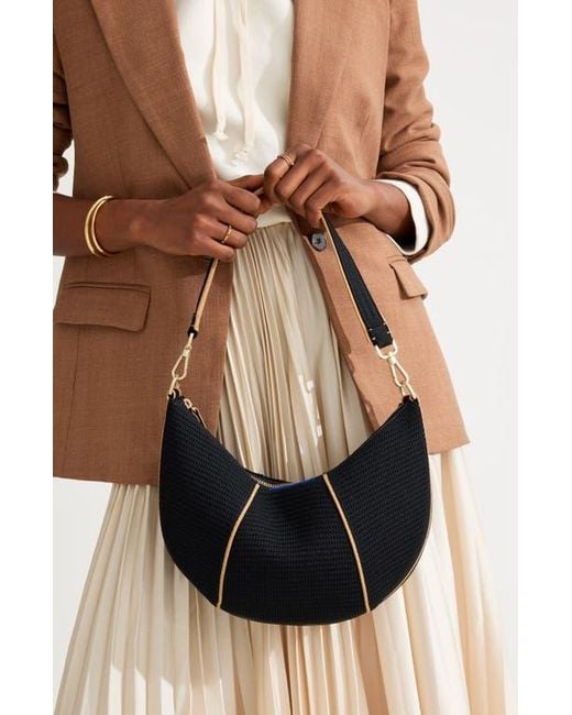Rothy's Blue The Crescent Bag