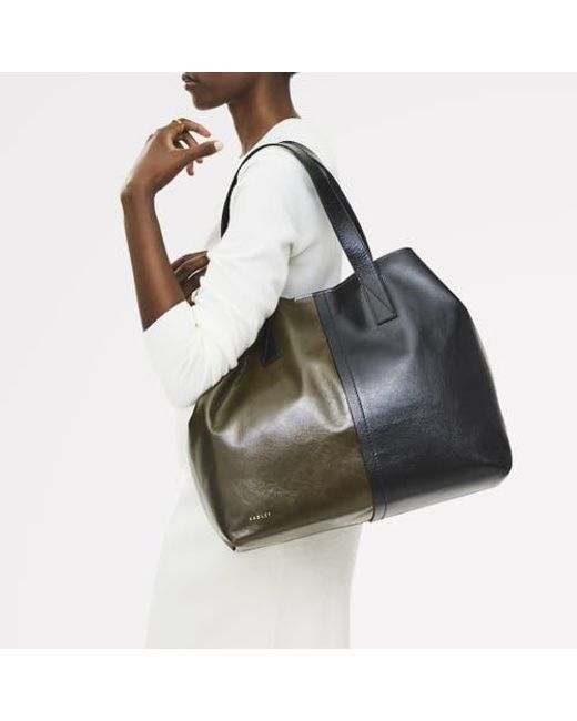 Radley Black Broadway Market Open Top Tote Bag