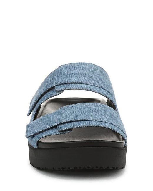 Vionic Blue Riviera Platform Sandal