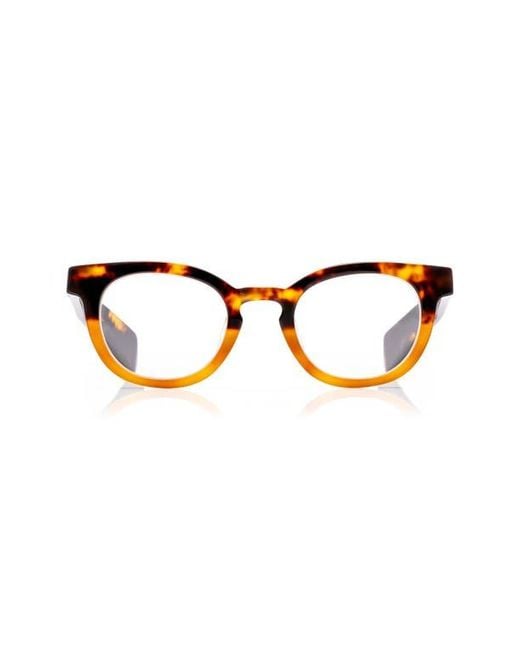 Eyebobs Brown Total Wit 45Mm Round Reading Glasses