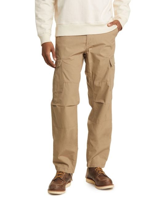Carhartt Aviation Ripstop Cotton Cargo Pants in Natural for Men Lyst
