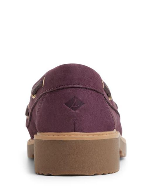 Sperry Top-Sider Purple Wells Boat Shoe