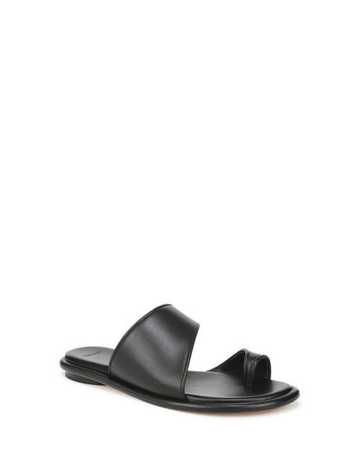 Vince Black Lukas Slide Sandal