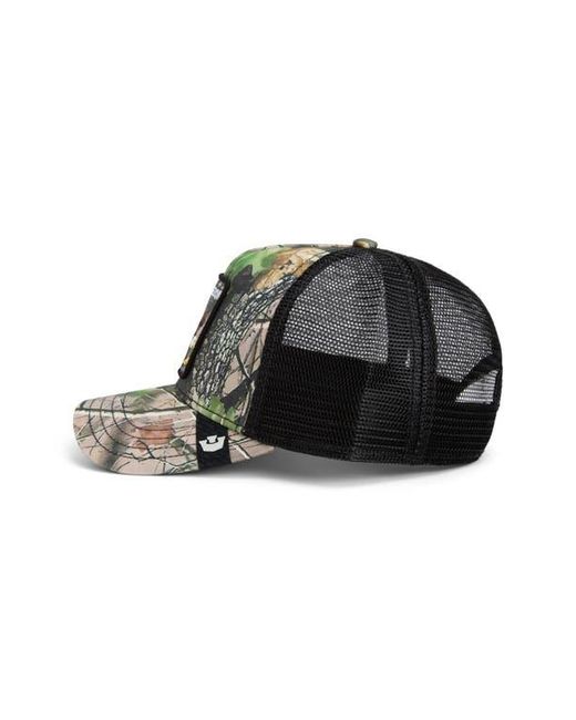 Goorin Bros Green Eagle Embroidered Patch Trucker Hat for men