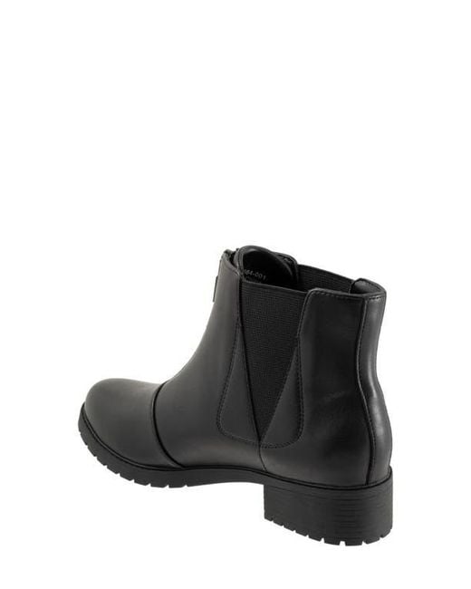 Softwalk® Black Marni Cap Toe Bootie