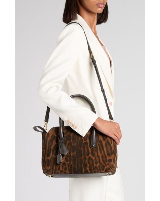 Tom Ford Brown Medium Alexander Suede Tote