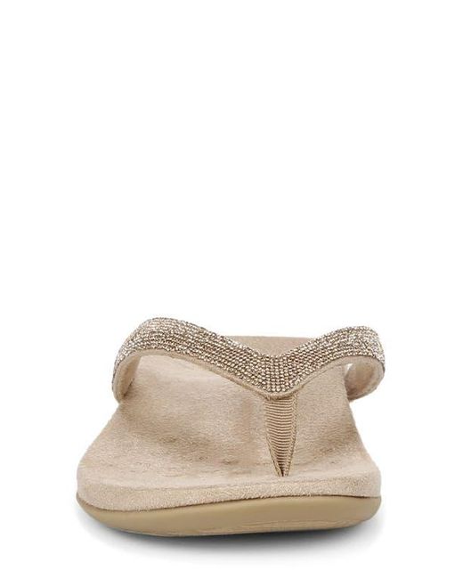 Vionic Multicolor Dillon Shine Flip Flop
