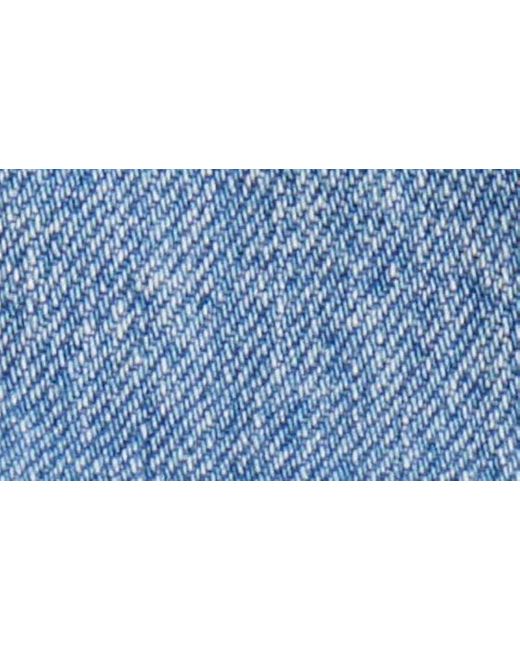 Rolla's Blue Short Sleeve Denim Romper