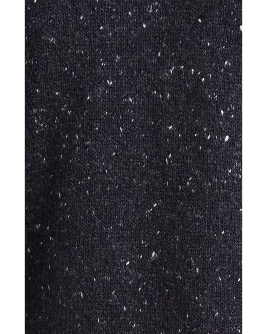 Eleventy Blue Wool & Silk Blend Zip Cardigan for men
