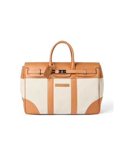 Brunello Cucinelli Pink Calfskin And Cowhide Bag for men