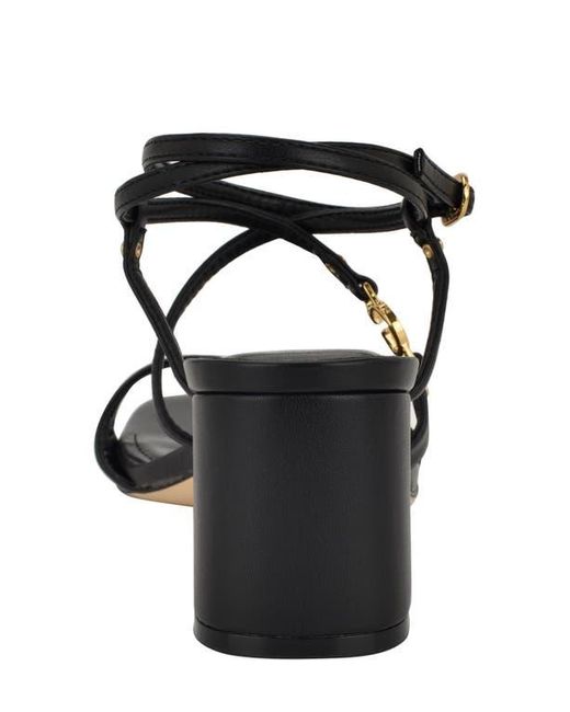 Guess Black Galeon Ankle Strap Sandal