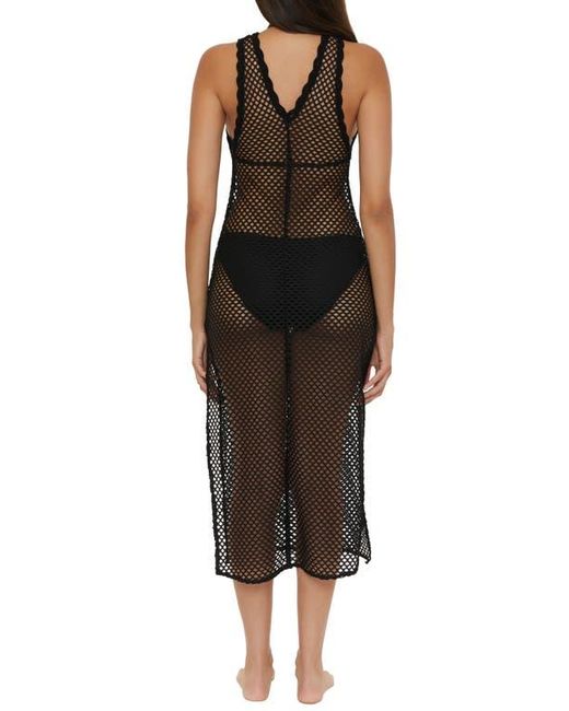 SHEIN Swim Solid Sheer Mesh Cover Up,Summer Beach | SHEIN A