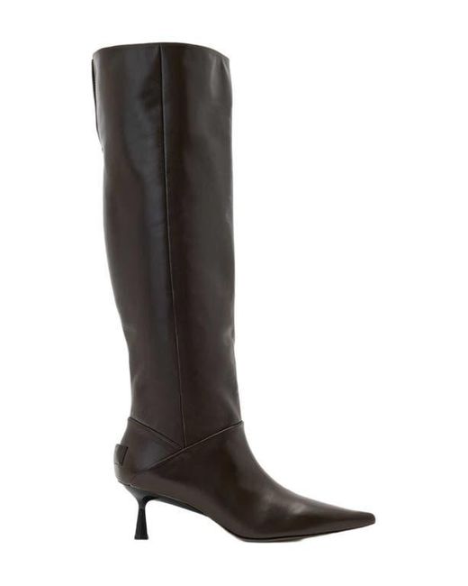 AllSaints Black Odyssey Knee High Boot