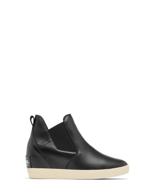Sorel Black Out 'N' About Wedge Chelsea Boot