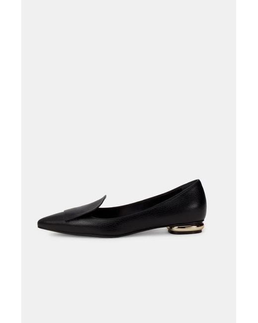 Bells & Becks Black Lia Pointed Toe Loafer